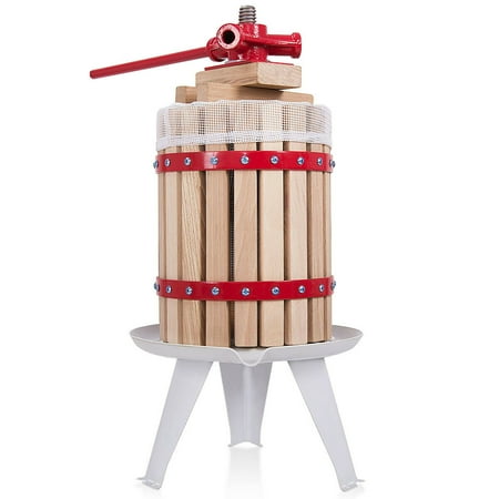 Fruit Wine Press 4.75 Gallon Solid Wood Basket Cider Press Apple Berries Press Fruit Wine Press 4.75 Gallon Solid Wood Basket Cider Press Apple Berries Press
